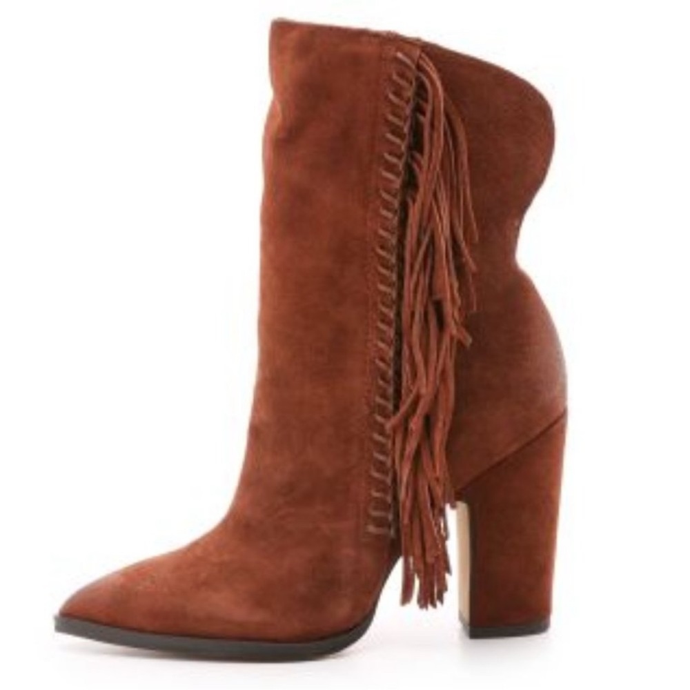 Dolce Vita Ileen Suede Boot in Chestnut